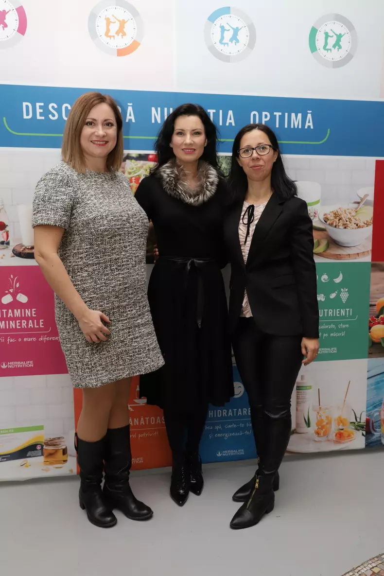 Angela Capatana (Herbalife), Florentina Musat (Avantaje), Mihaela Delcea (Avantaje)