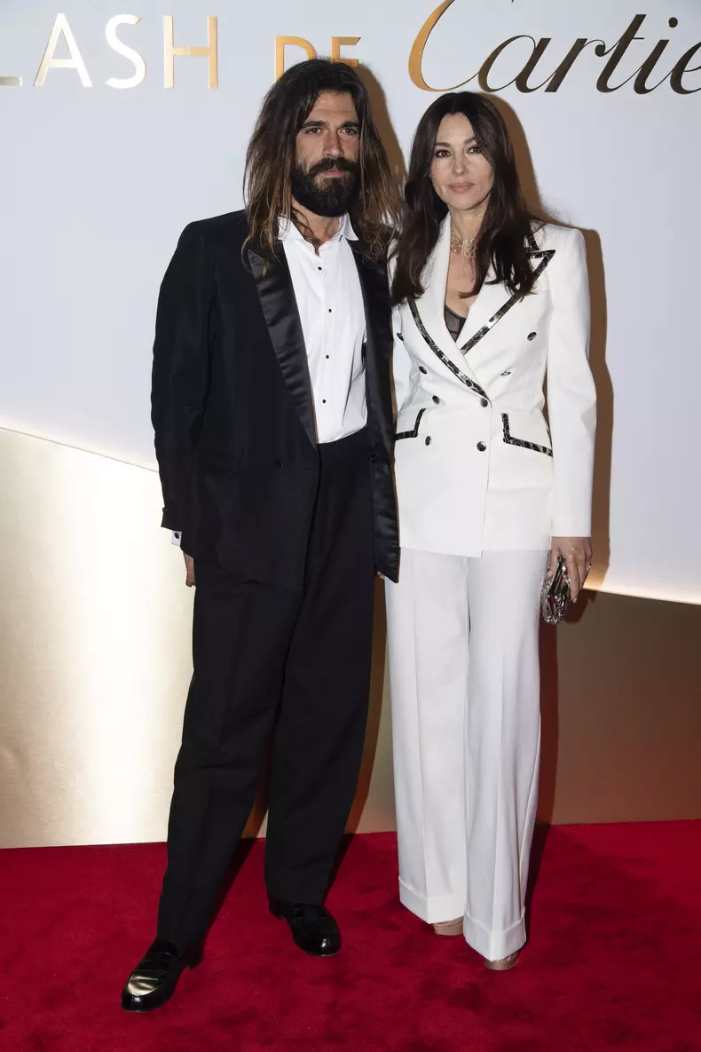 Monica Bellucci și Nicolas Lefebvre