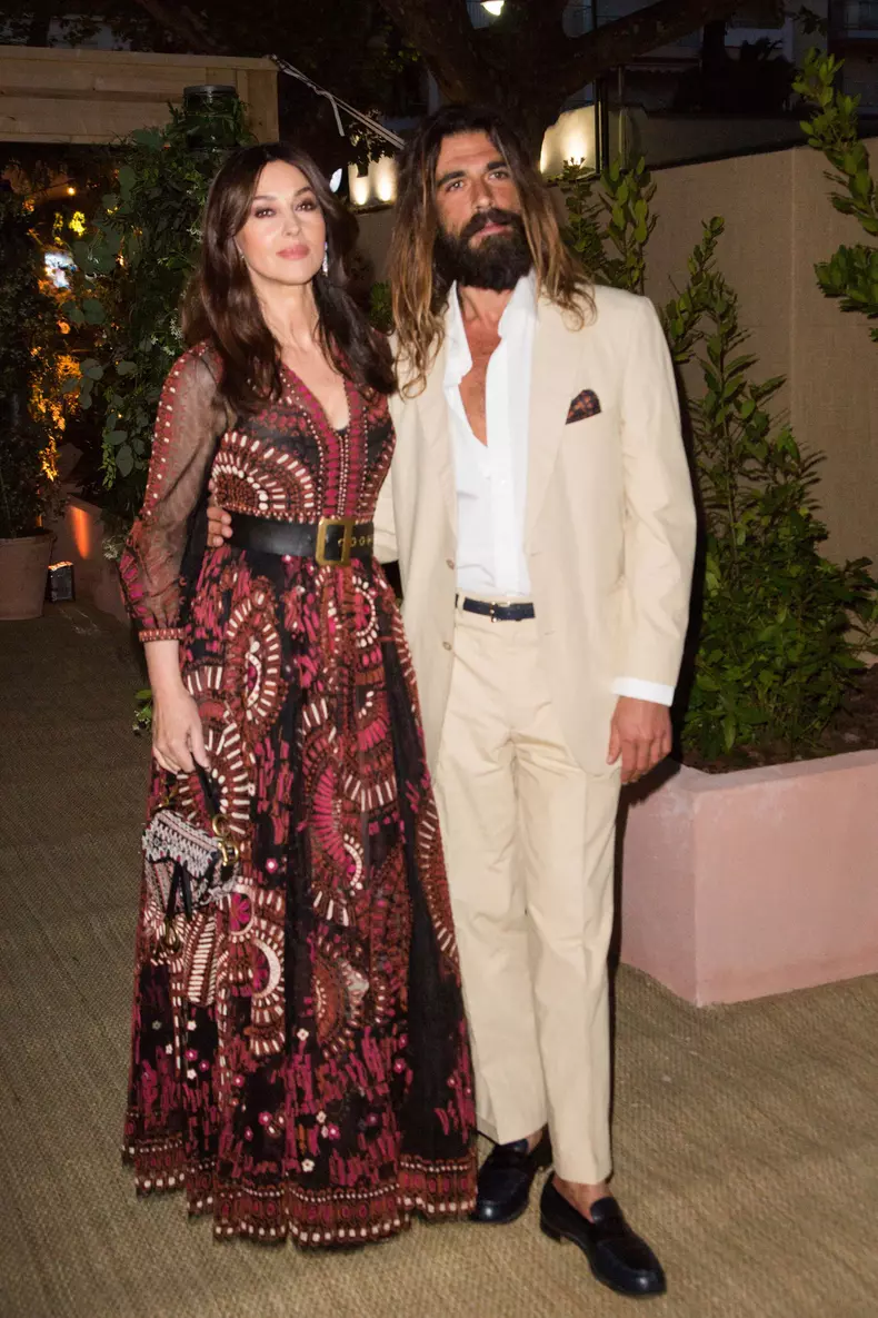 Monica Bellucci și Nicolas Lefebvre