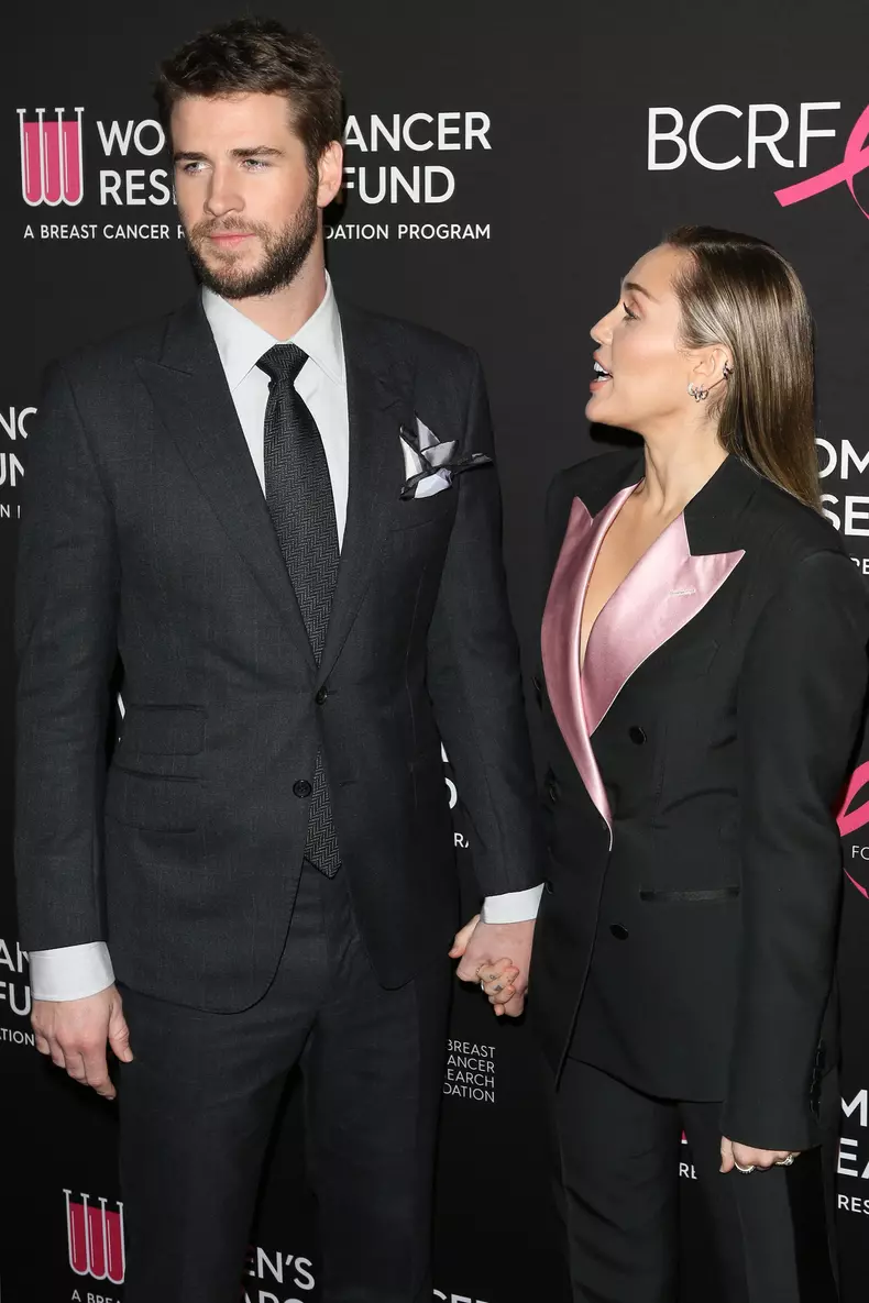 Miley Cyrus și Liam Hemsworth