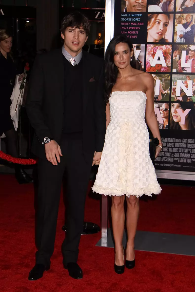 Demi Moore și Ashton Kutcher