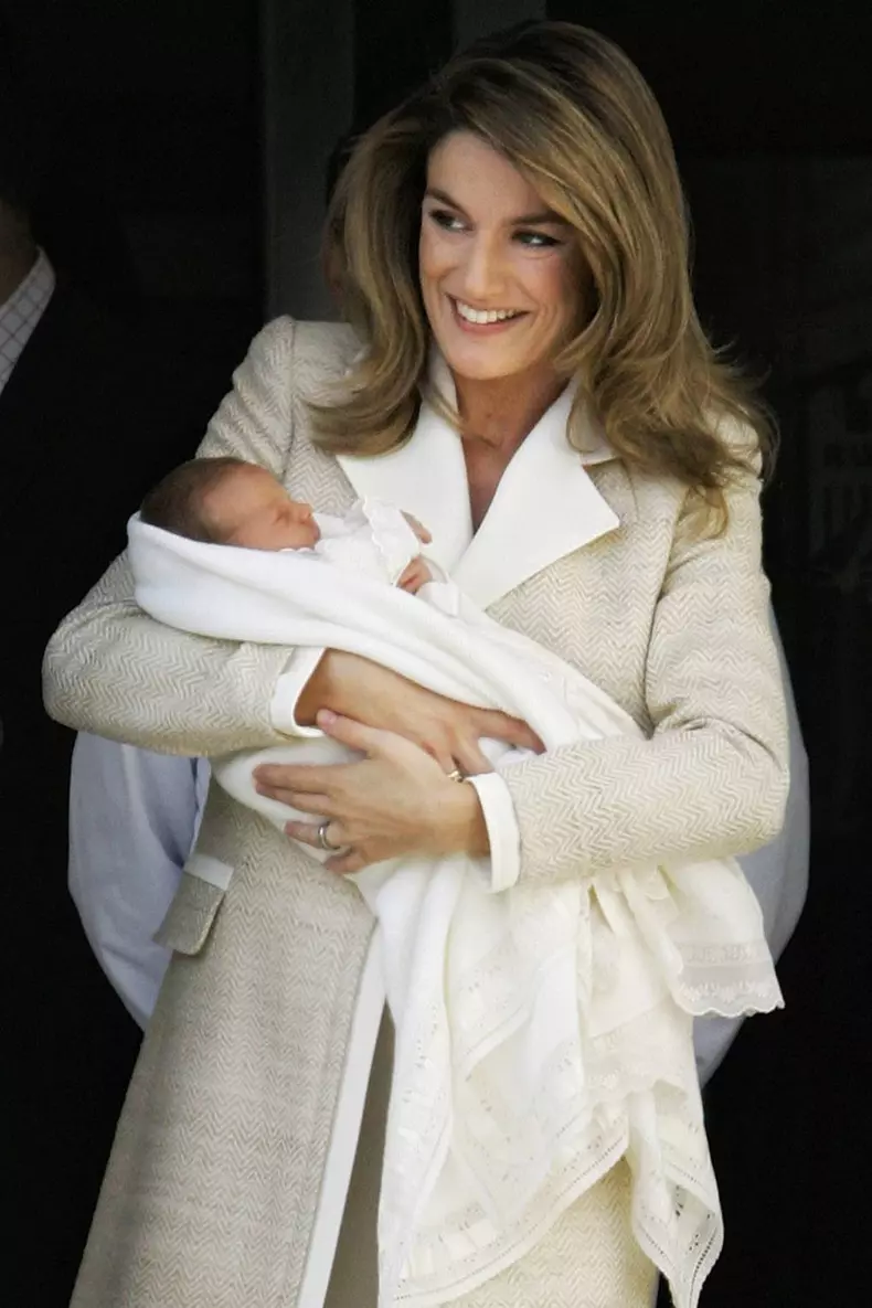 Prințesa (la acea vreme) Letizia, în noiembrie 2005