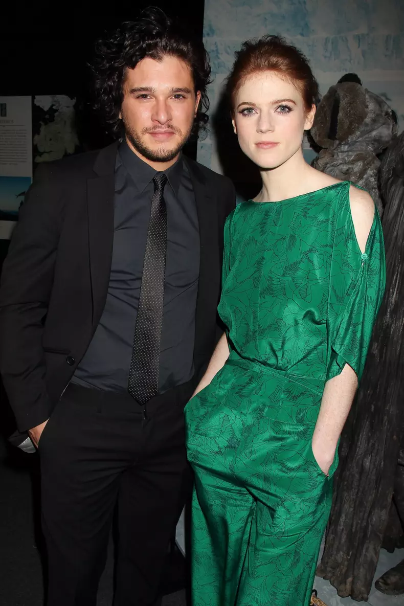 Rose Leslie și Kit Harington