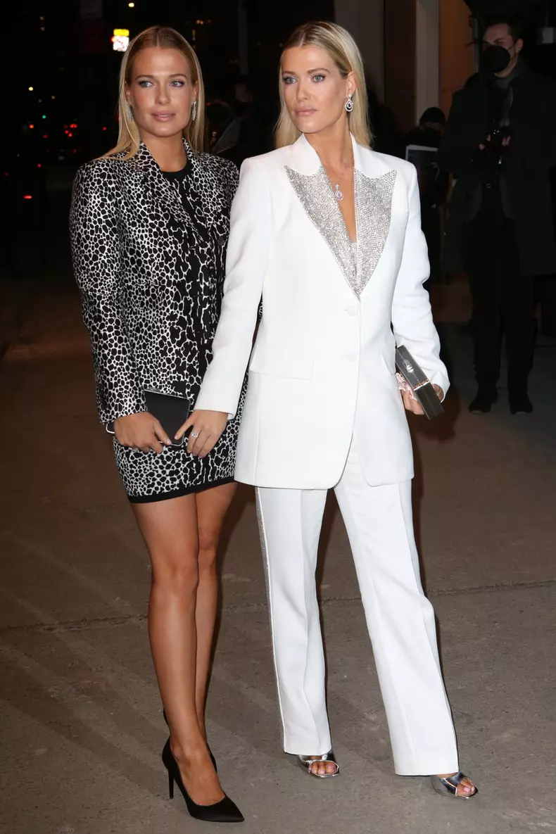 Michael Kors Show, Arrivals, Fall Winter 2022, New York Fashion Week, USA - 15 Feb 2022