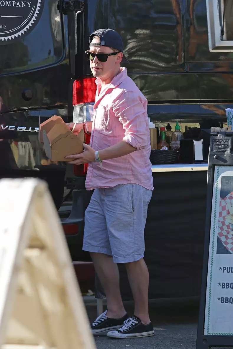 Former child superstar Macaulay Culkin is one proud papa as he enjoys a family day out with fiancŽe Brenda Song and their young son Dakota, 16 months, on a sunny afternoon in the LA suburbs.