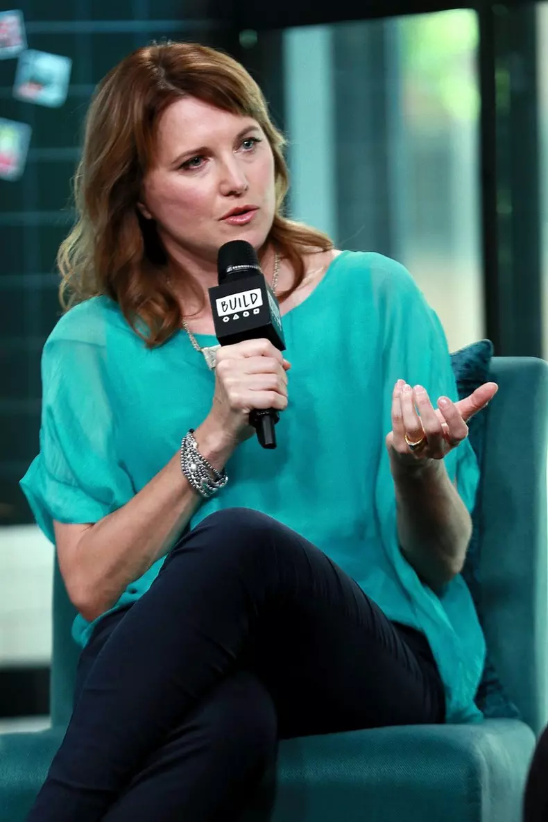 New York, USA. 22 July, 2019. Lucy Lawless at the BUILD Speaker Series: Discussing "My Life is Murder" at BUILD Studio. Credit: Steve Mack/Alamy Live News
