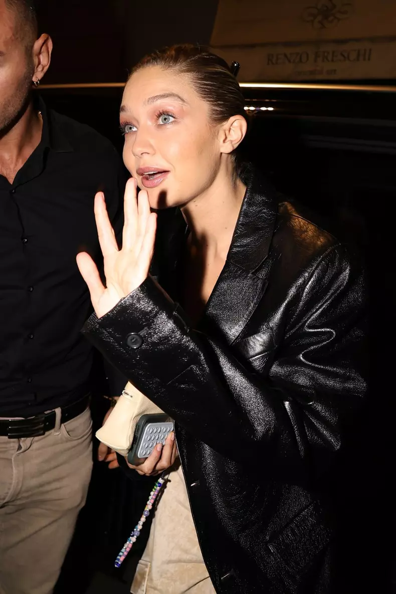 Bella Hadid Presents At The Versace After-Party With The Presence Of Leonardo Dicaprio And Vittoria Ceretti