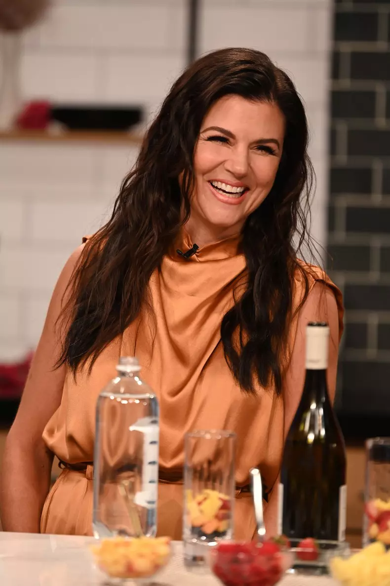 Tiffani Thiessen appears on Good Day New York