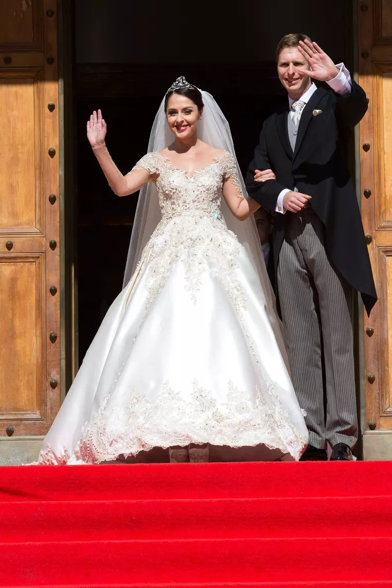 Le mariage du prince Leka II d'Albanie et d'Elia Zaharia à Tirana