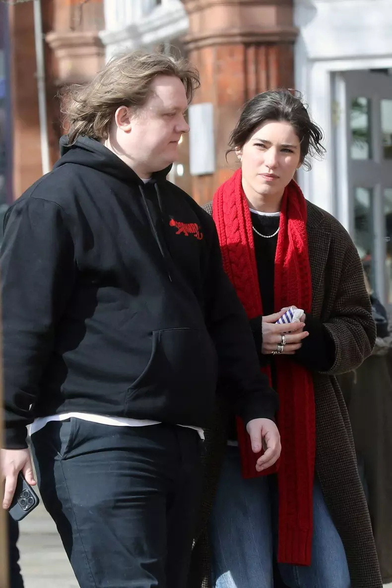 EXCLUSIVE: Lewis Capaldi steps out in Hampstead with supportive girlfriend Ellie MacDowall - after taking a break from music to focus on his health