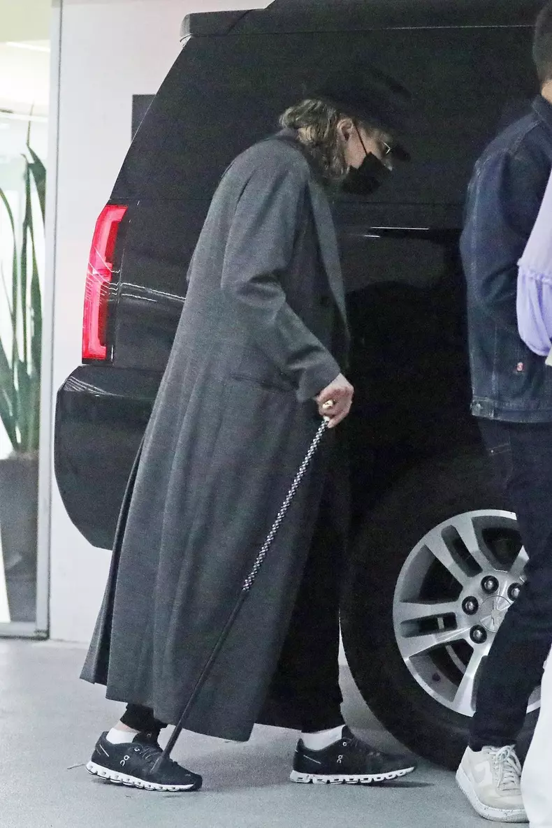 *EXCLUSIVE* A frail-looking Ozzy Osbourne is pictured in Beverly Hills