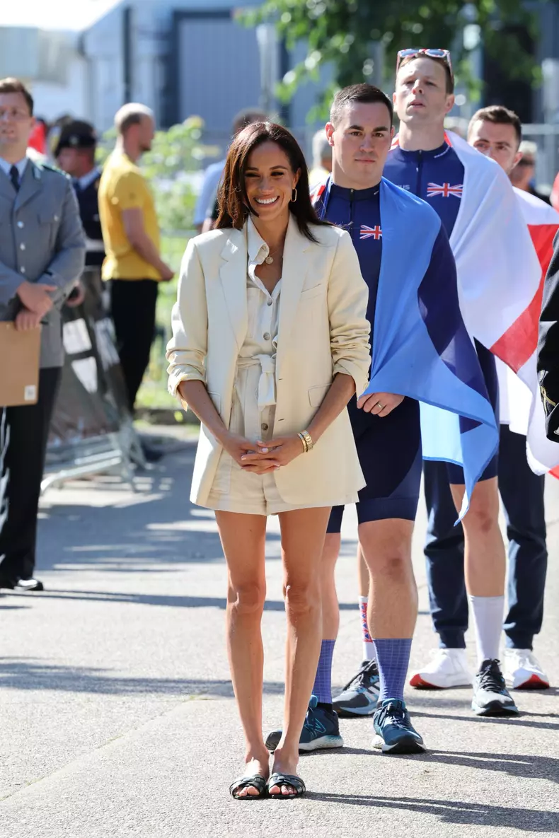Prince Harry and Meghan Markle at Invictus Games-Day Three