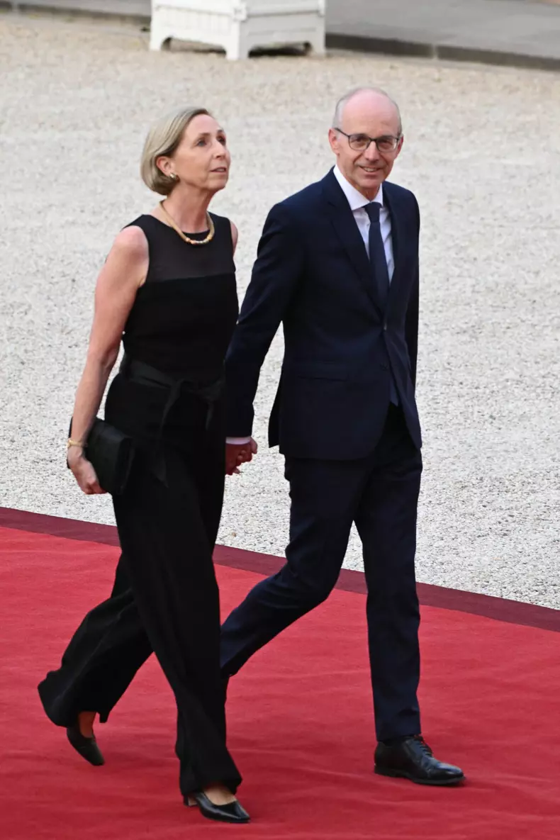 Dinner of the Coalition of the Willing to support Ukraine at Elysee - Paris