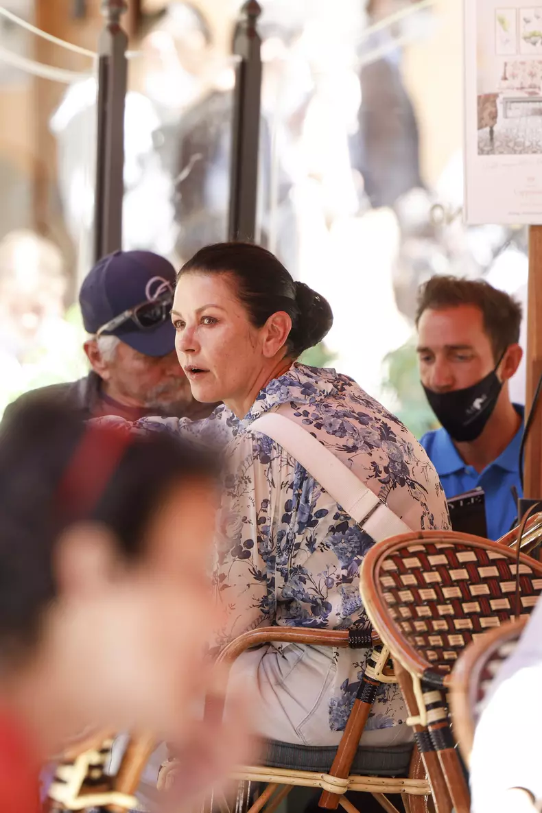 Michael Douglas And Catherine Zeta Jones Sigthing In Mallorca