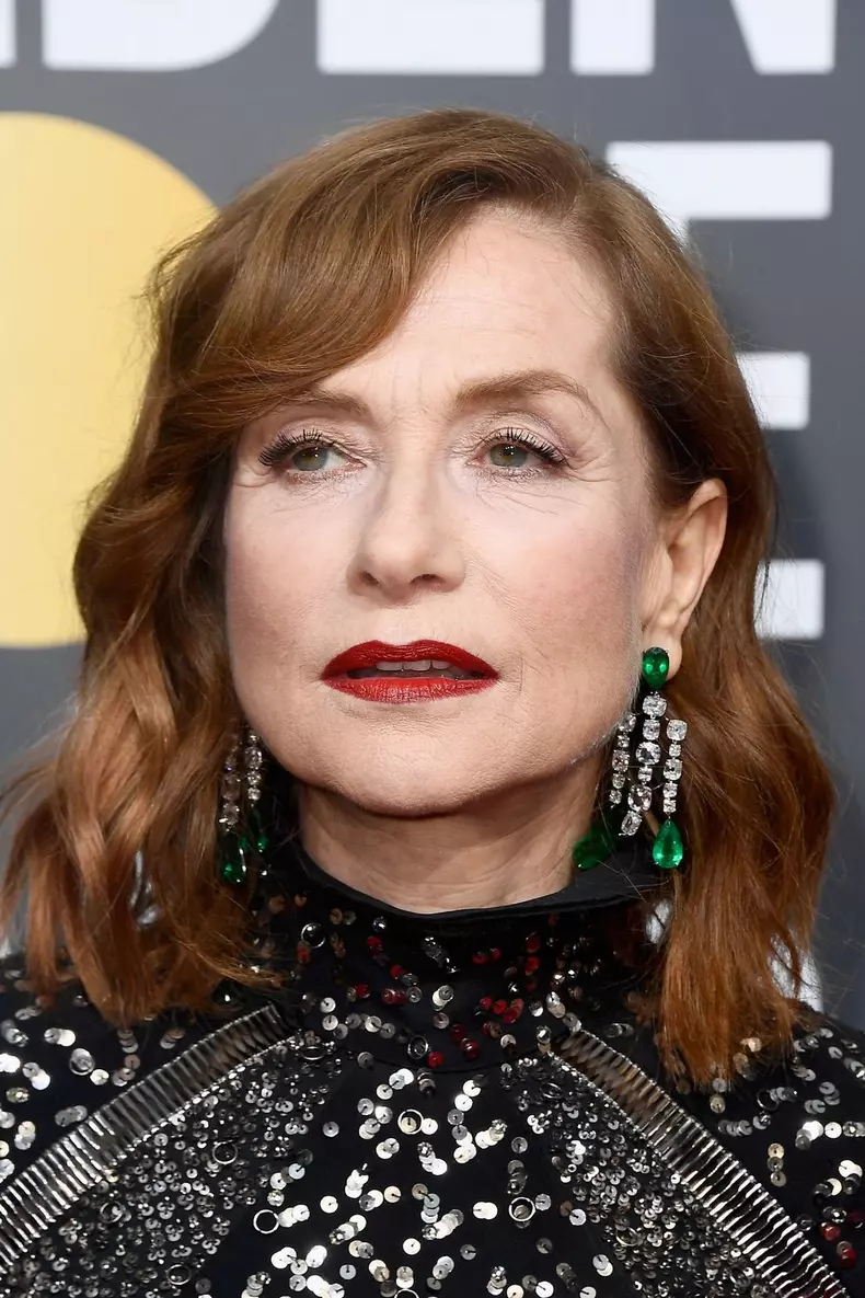 Isabelle Huppert (bijuterii Chopard)