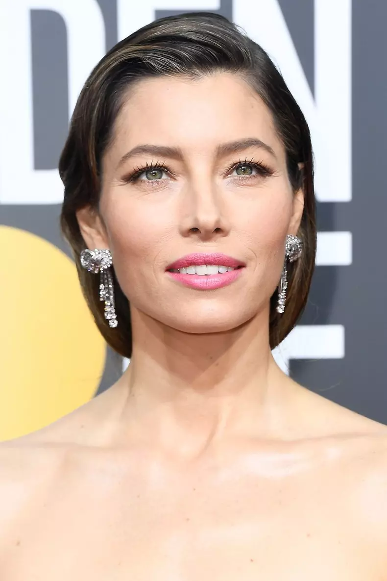 Jessica Biel (bijuterii Bulgari)