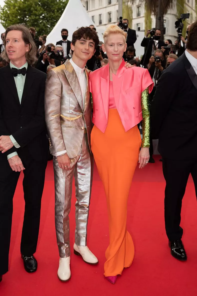 27. Wes Anderson, Timothée Chalamet în Tom Ford, Tilda Swinton în Haider Ackermann