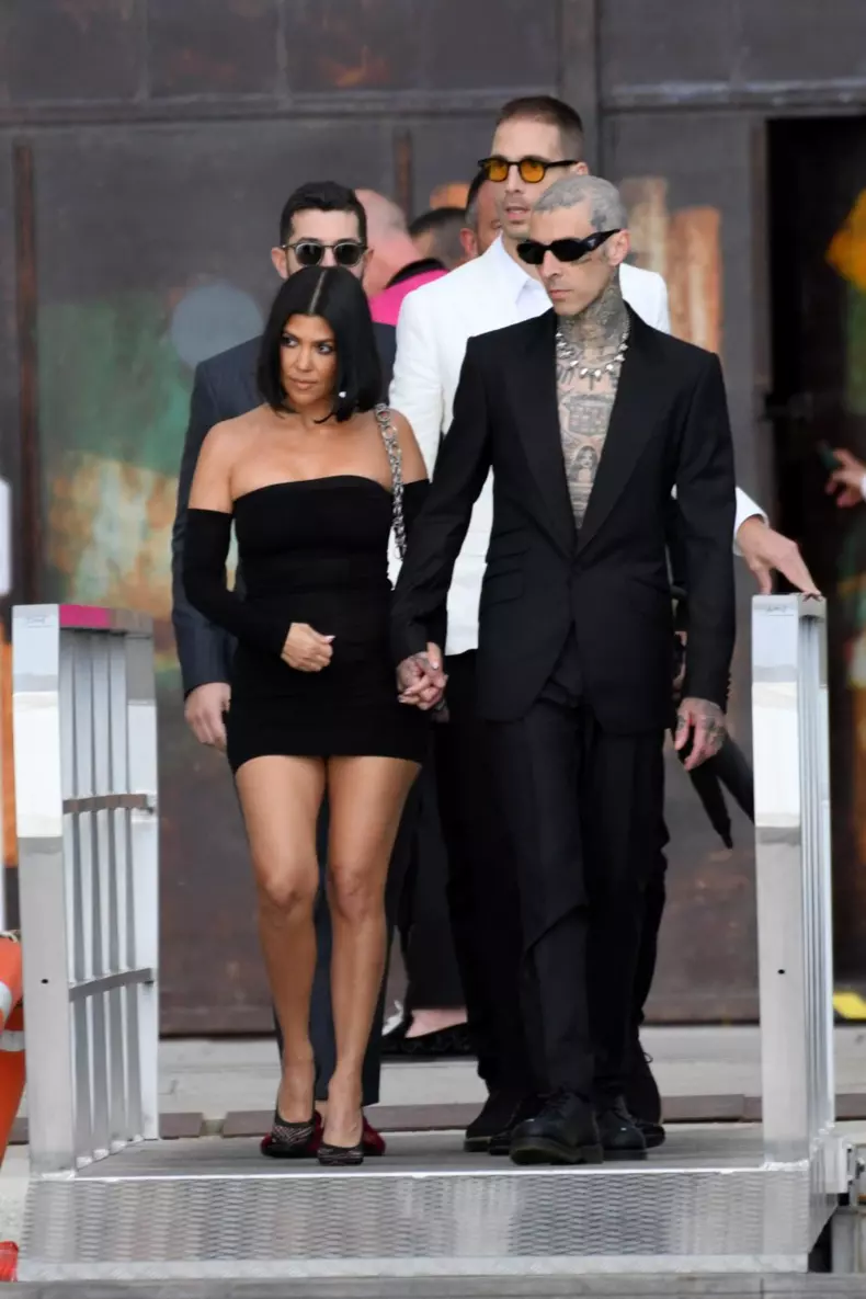 Kourtney Kardashian Travis Barker