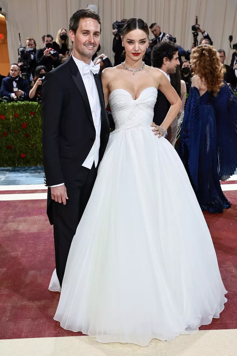 Evan Spiegel & Miranda Kerr