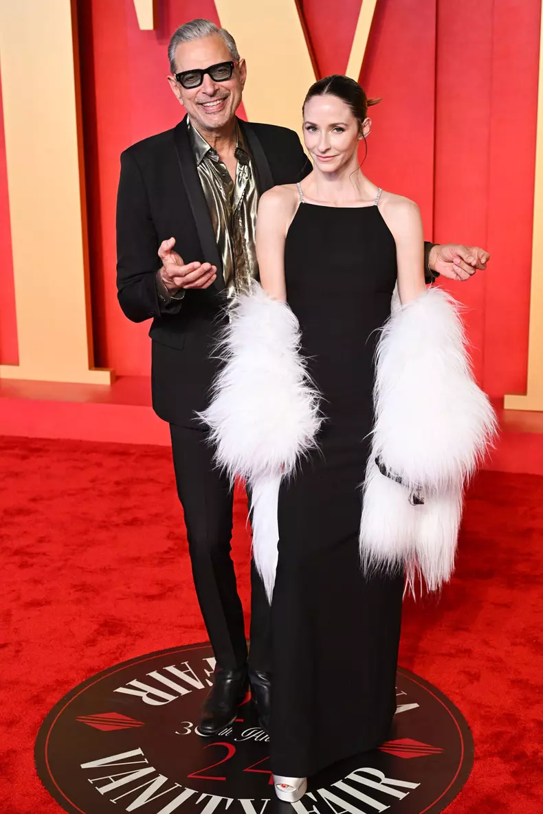 Jeff Goldblum & Emilie Livingston