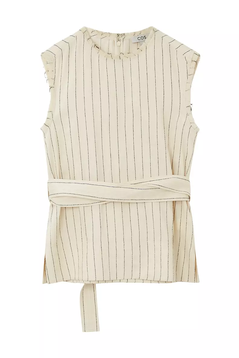 Vestă din bumbac, COS, 400 lei, www.cos.com