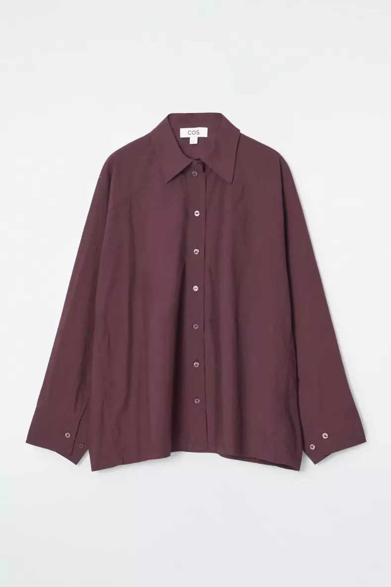 Cămașă din bumbac, COS, 89 euro, www.cos.com