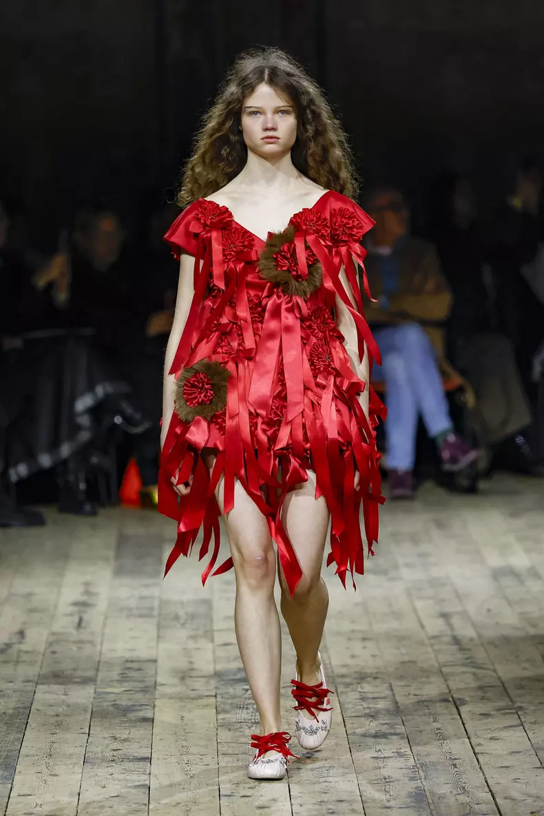Défilé Simone Rocha "Collection Prêt-à-Porter Automne/Hiver 2026-2027" lors de la Fashion Week de Londres (LFW)