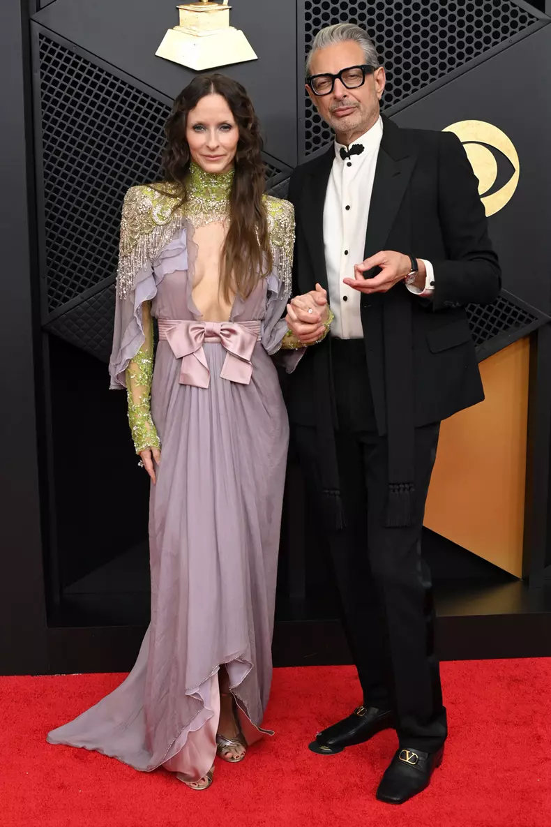 Emilie Livingston & Jeff Goldblum