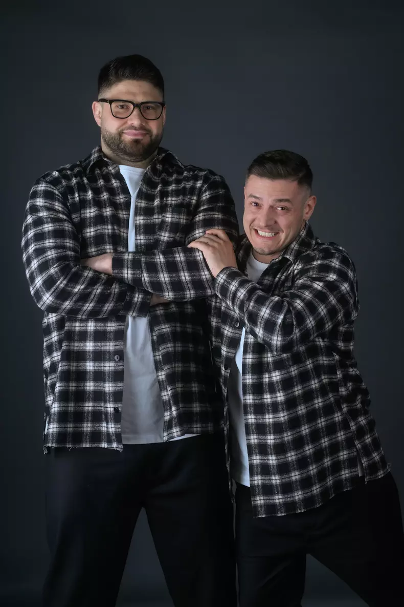 Gabi Torje si Alin Alexuc