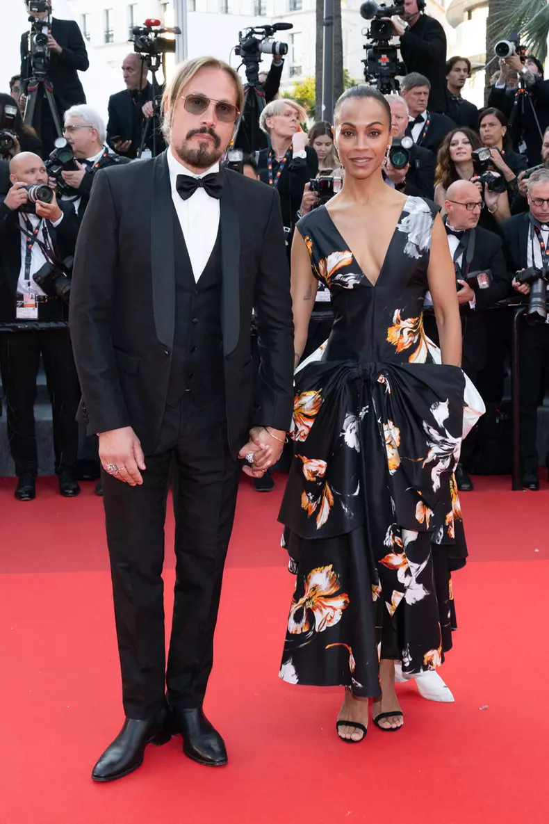 Zoe Saldana & Marco Perego