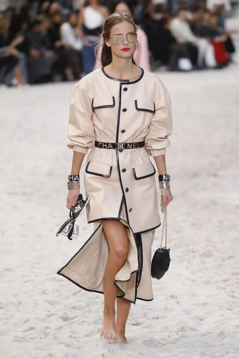 Défilé de mode printemps-été 2019 "Chanel" au Grand Pa