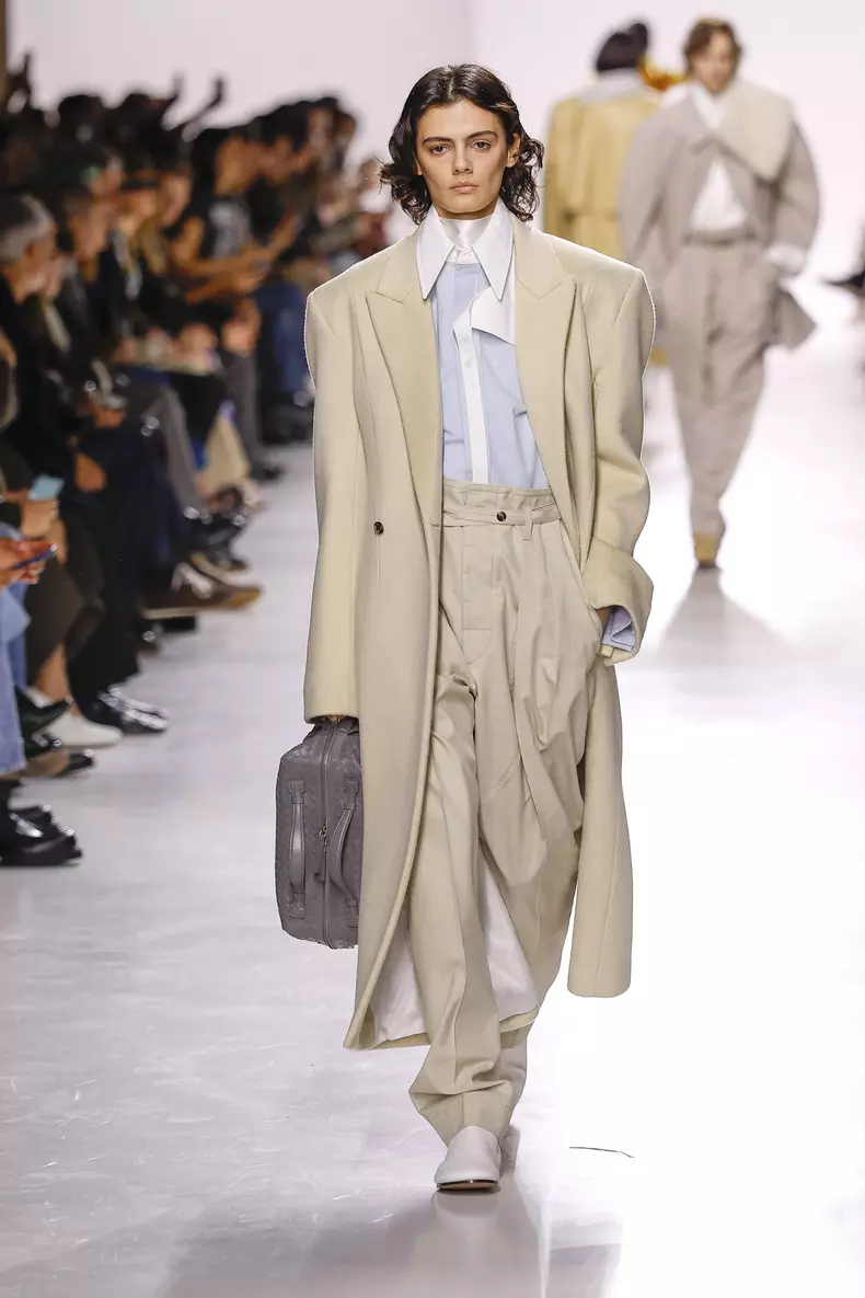 Défilé Bottega Veneta "Collection Prêt-à-Porter Printemps/Eté 2026" lors de la Fashion Week de Milan (MLFW)