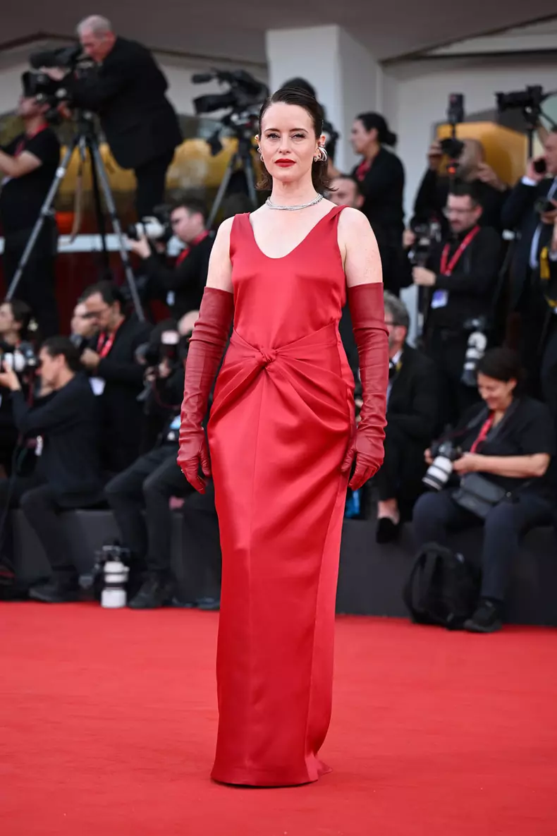 Claire Foy, ținută Bottega Veneta