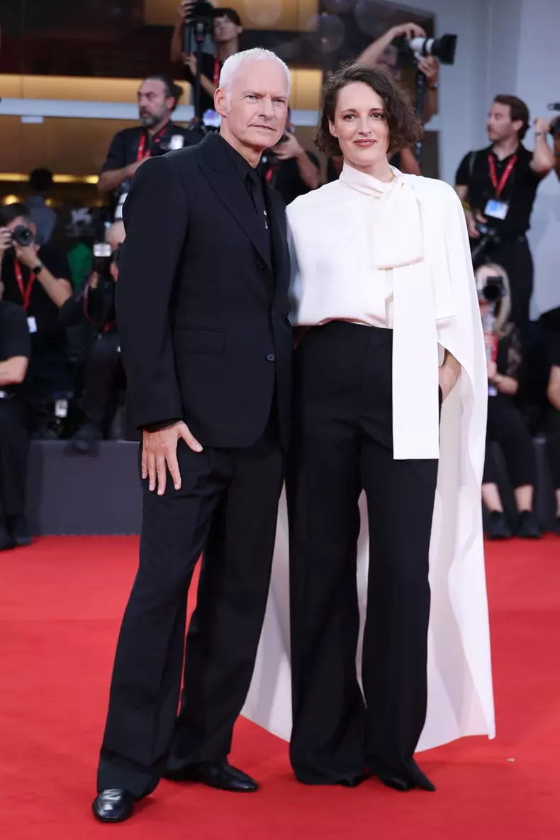 Martin-McDonagh & Phoebe Waller-Bridge, ținută Celine