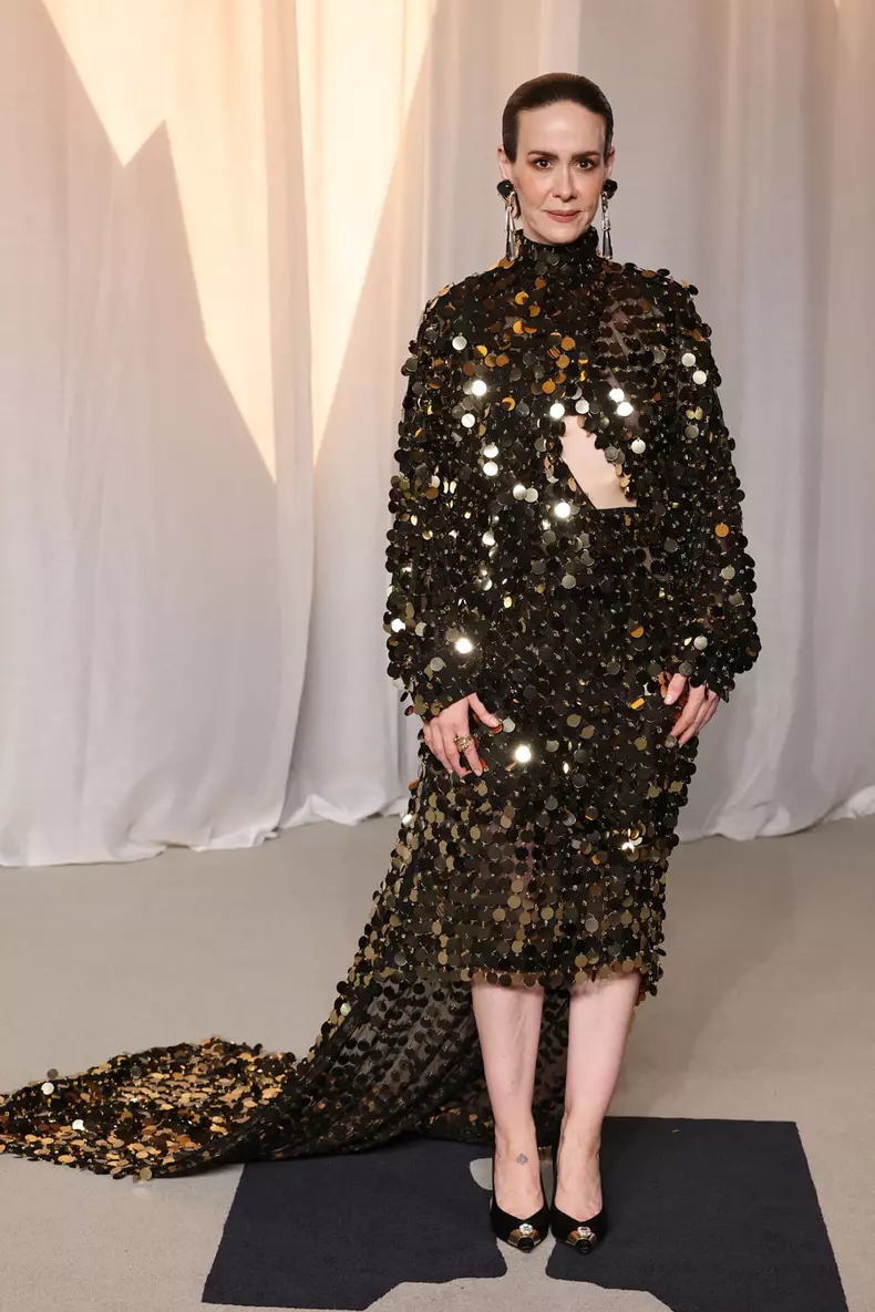 Sarah Paulson, ținută Ferragamo