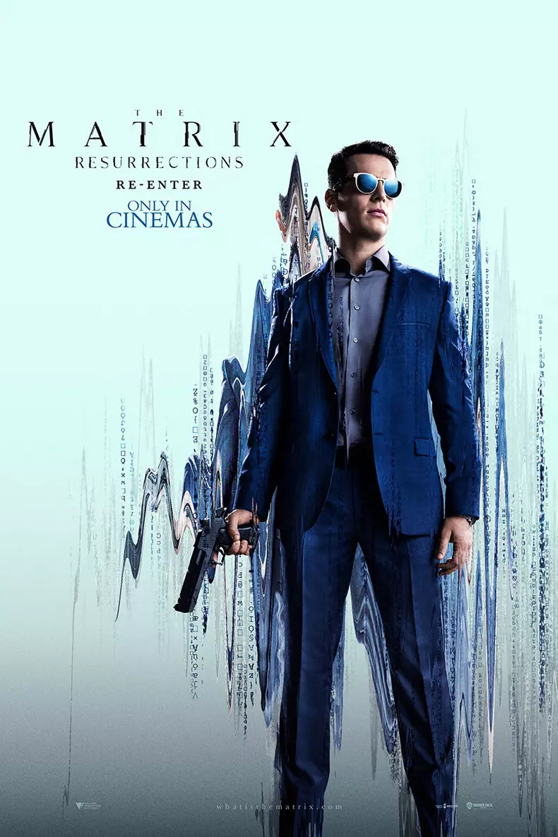 Warner Bros a sorti Les nouveaux posters du nouveau film Matrix Resurrections qui sort en France le 22 décembre 2021