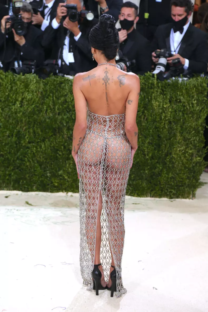 Zoë Kravitz, ținută super îndrăzneață la premiera filmului „The Batman”