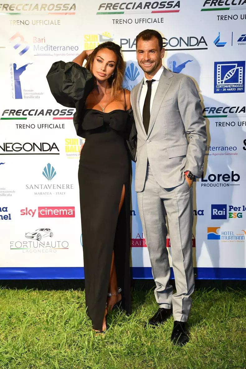 Mădălina Ghenea și Grigor Dimitrov, la Basilicata Marateale International Prize 2023