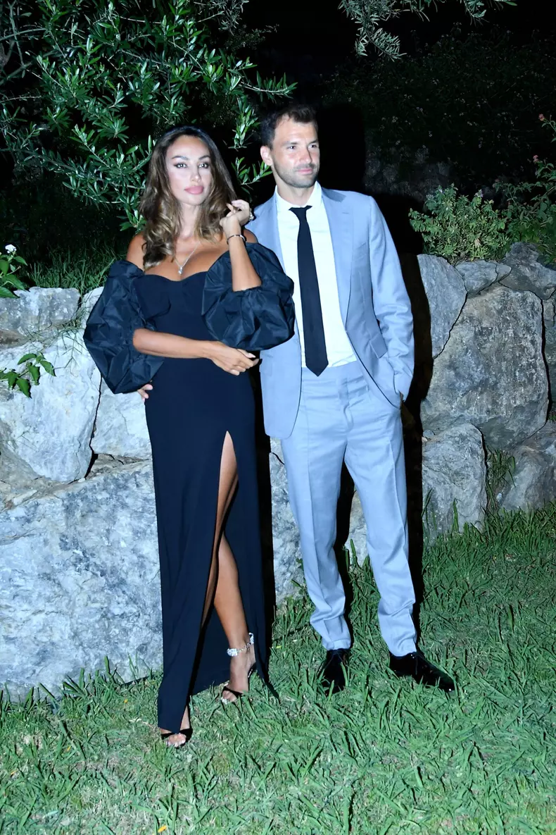Mădălina Ghenea și Grigor Dimitrov, la Basilicata Marateale International Prize 2023