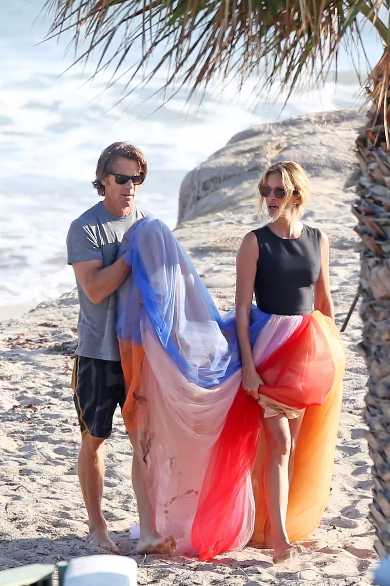 Julia Roberts, imagine rară cu gemenii ei 