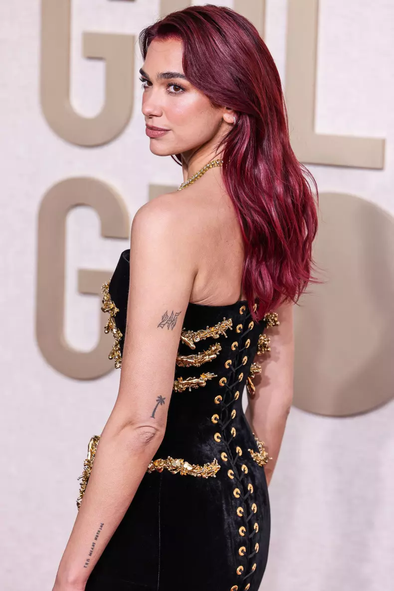 Dua Lipa, probleme din cauza rochiei la Globurile de Aur 2024