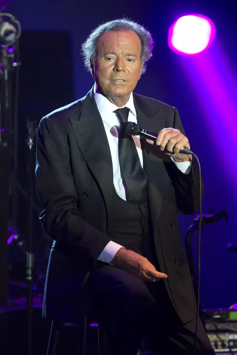 Julio Iglesias en concert à Monaco