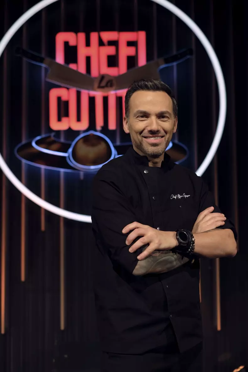 Chef Stefan Popescu, juratul Chefi la cutite (2)