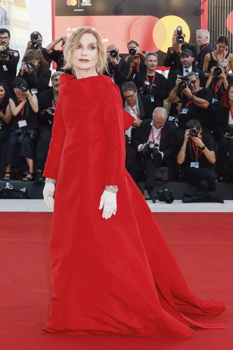 Isabelle Huppert, la Festivalul de Film de la Veneția 2024