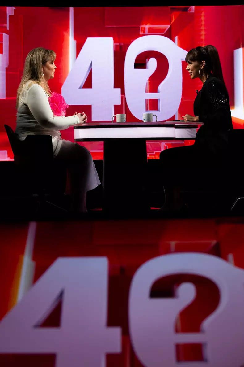 OANA LIS invitata la 40 de intrebari cu Denise Rifai (2)