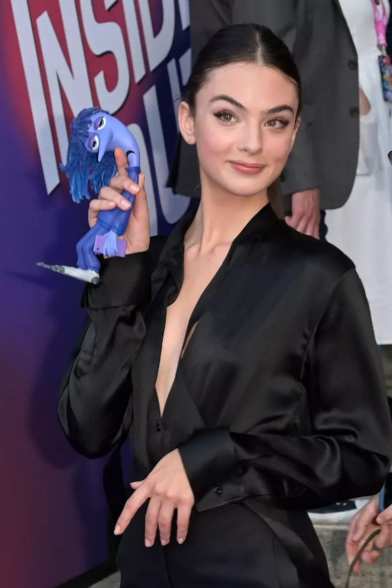Rome, Italy. 17th June, 2024. Deva Cassel attends the purple carpet of the premiere of Disney movie "Inside Out 2" at The Space Cinema Moderno. Credit: SOPA Images Limited/Alamy Live News