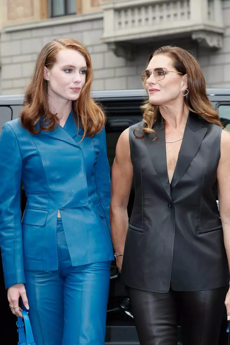 MFW - Salvatore Ferragamo Arrivals