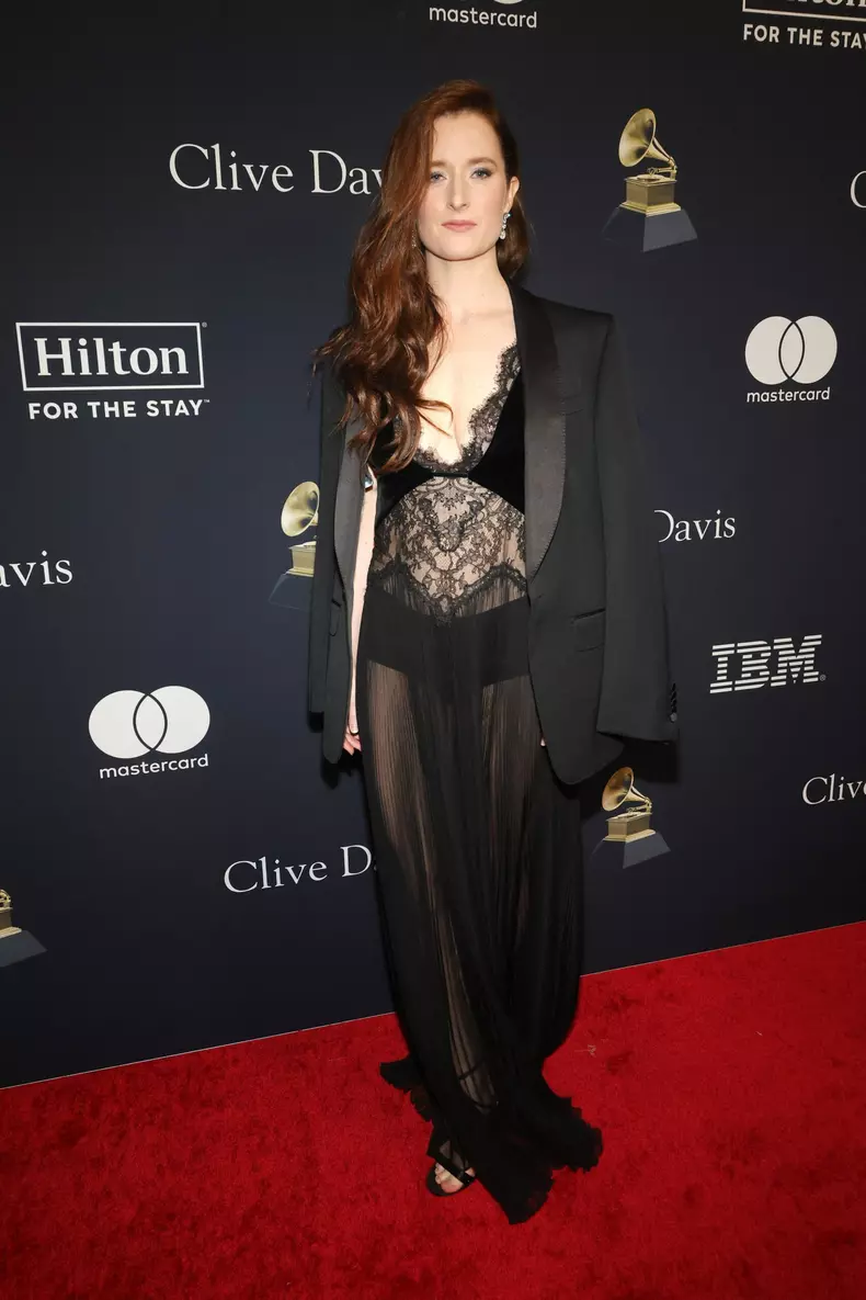 Arrivées à la soirée Pré-Grammy awards en hommage à Jon Platt au Beverly Hilton à Los Angeles