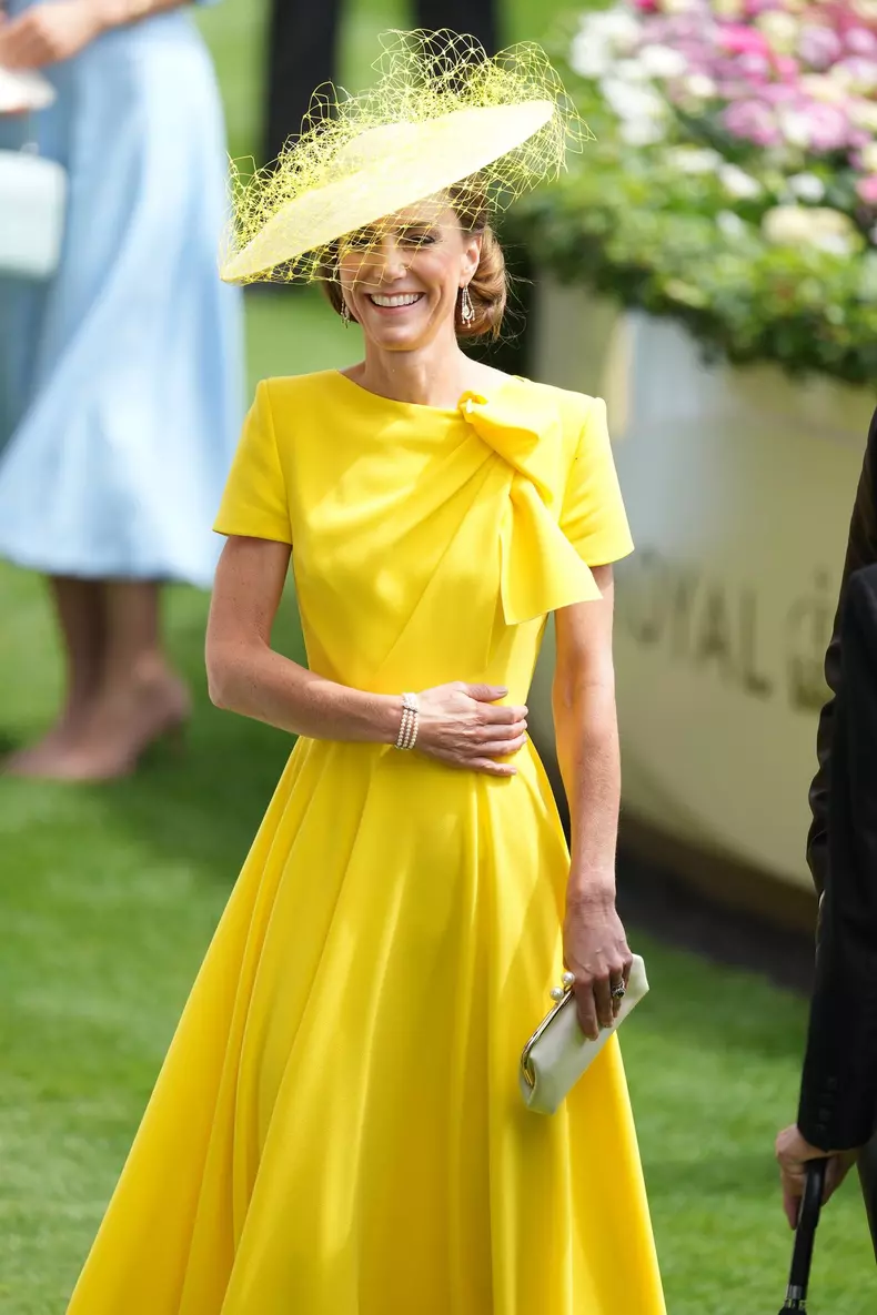 Kate Middleton, apariție spectaculoasă în galben la Royal Ascot 2026
