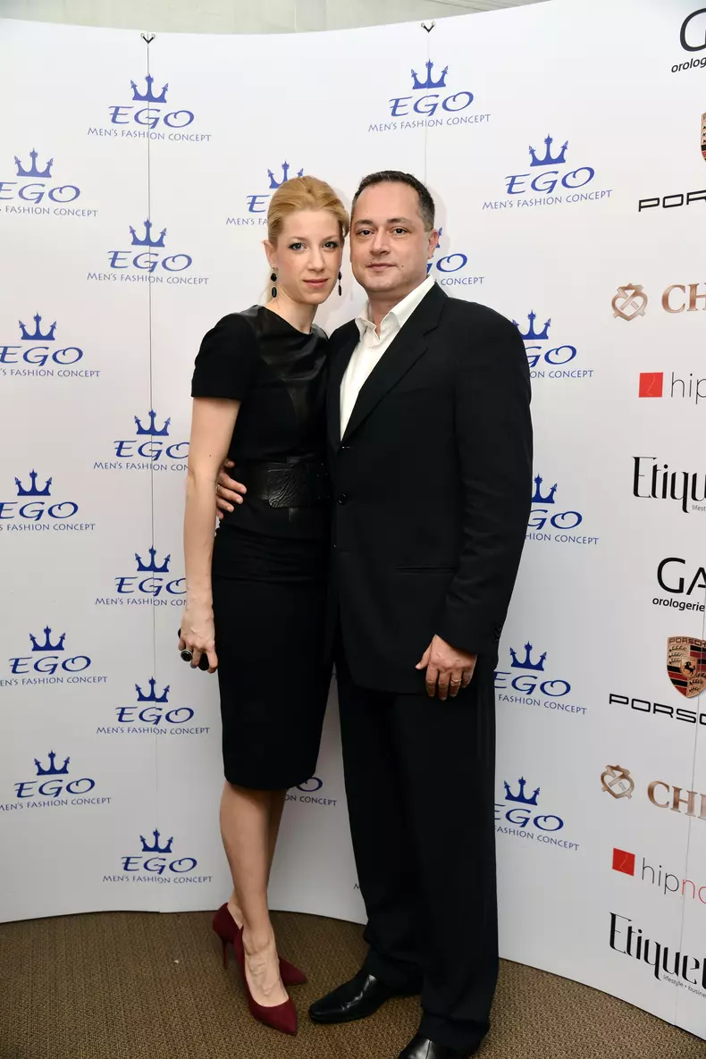 Sonia Argint Ionescu si sotul ei, Horatiu